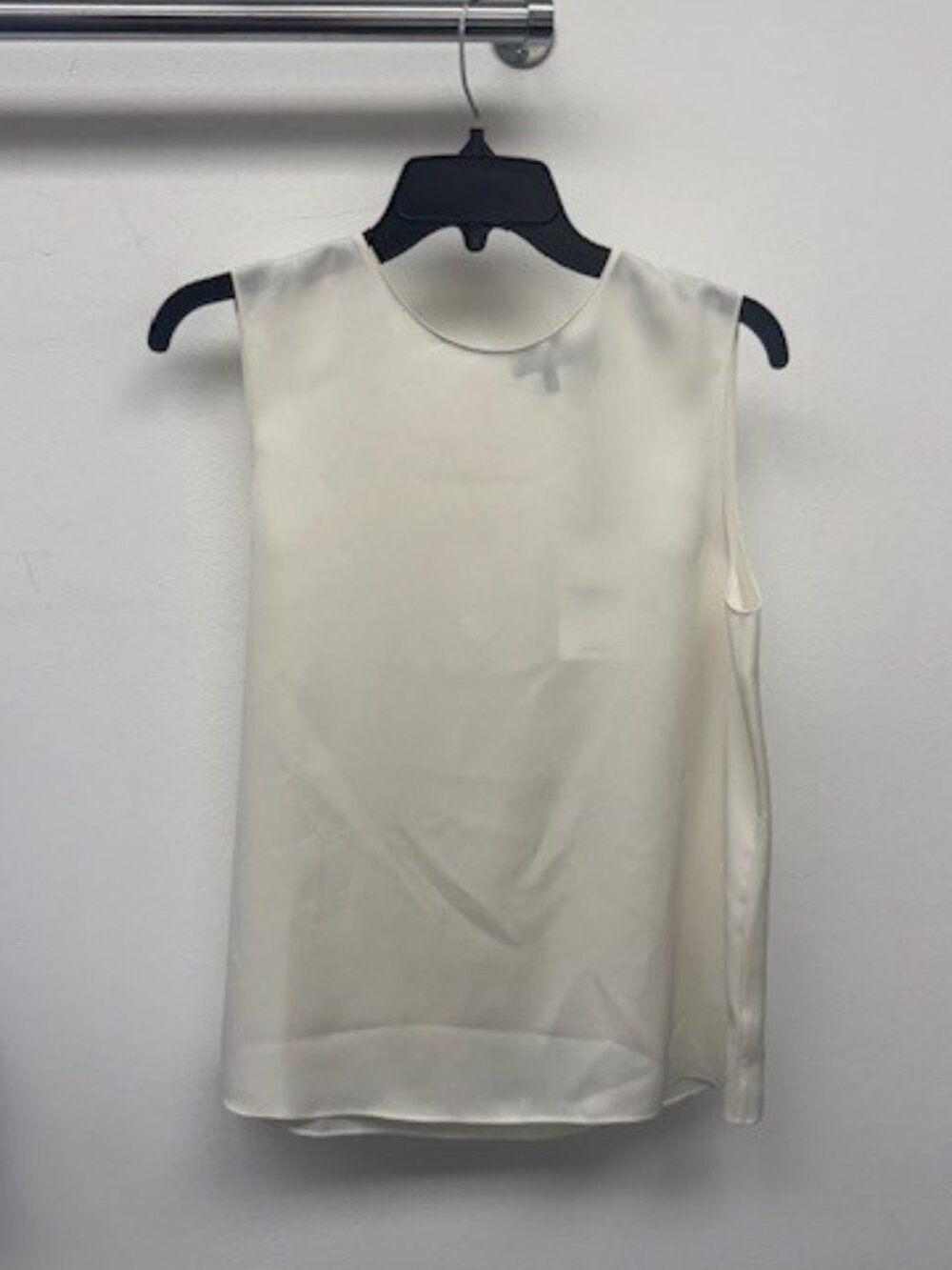 Theory Cream Silk Blouse -- Size S | NWT